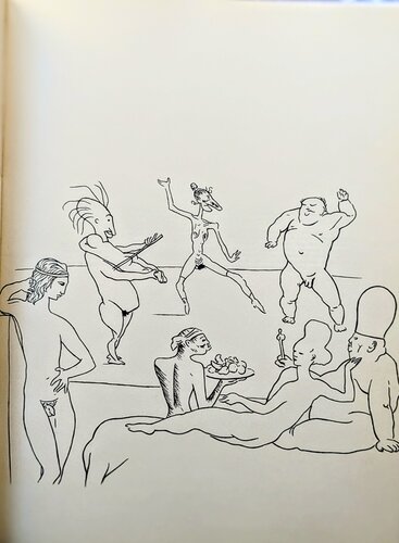 The Dance - Lithograph, 1962 van Pablo Picasso, Werk op papier te koop op Singulart