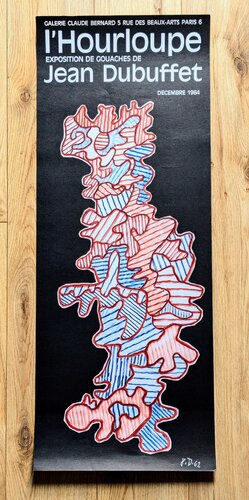 Composition - Color lithograph, 1964 / Art brut, Outsider Art by Jean Dubuffet, 종이 for Sale on Singulart