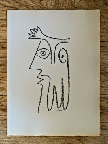Portrait -  Original Lithograph, 1962 di Pablo Picasso, Opera su carta in vendita su Singulart