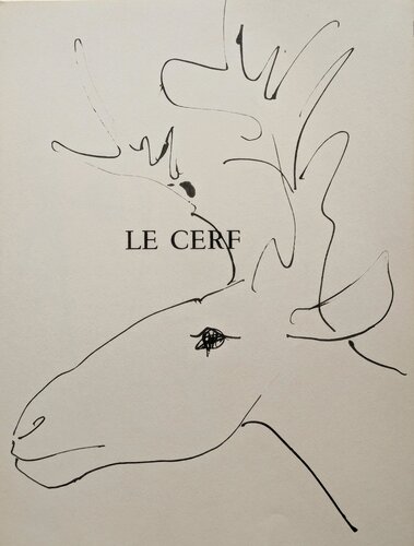 The Deer/Cerf - Limited edition original lithograph, 1957 de Pablo Picasso, Obra en papel a la venta en Singulart