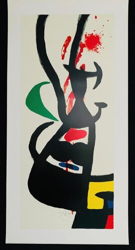 Surrealist Composition-beautiful large art impression/museum artprint/Miro succession by Joan Miró, Work on Paper for Sale on Singulart