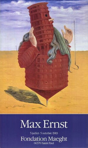 Ubu Imperator-Vintage original poster, 1983 van Max Ernst, Werk op papier te koop op Singulart
