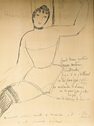 The Acrobat - Limited edition lithograph , 1960 by Amedeo Modigliani, Work on Paper for Sale on Singulart