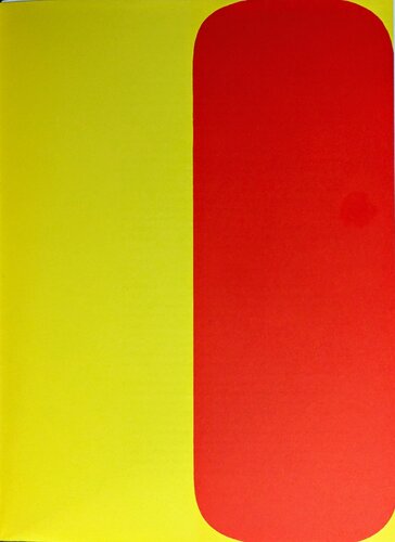 Composition in Red and Yellow - Original Color Lithograph, 1964 van Ellsworth Kelly, Werk op papier te koop op Singulart