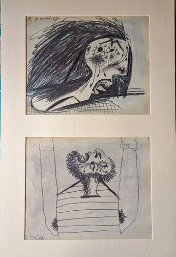 Guernica - Limited edition preparatory sketches van Pablo Picasso, Afdruk te koop op Singulart