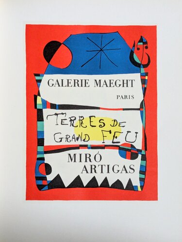 Surrealist composition - Color lithograph, 1959 di Joan Miró, Opera su carta in vendita su Singulart