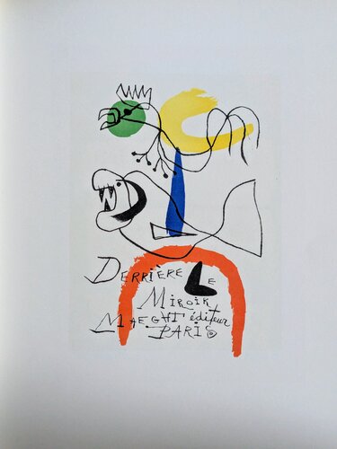 Surrealist composition - Color lithograph, 1959 di Joan Miró, Opera su carta in vendita su Singulart