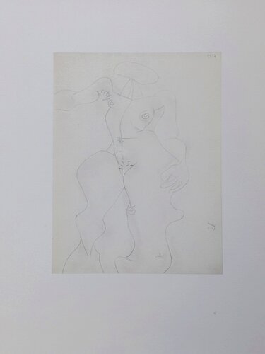 Nude - Color Lithograph, 1987 di Joan Miró, Opera su carta in vendita su Singulart
