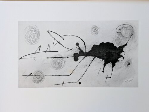 Dog - Limited edition Lithograph, 1987 de Joan Miró, Obra en papel a la venta en Singulart