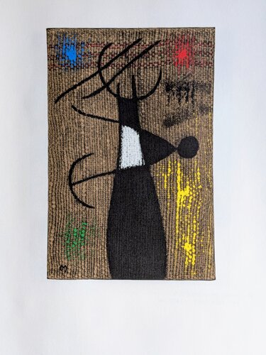 Seated Woman III- Original  Lithograph in colors,  1965 di Joan Miró, Opera su carta in vendita su Singulart