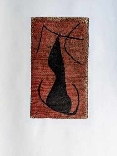 Seated Woman XVI - Original  Lithograph in colors,  1965 di Joan Miró, Opera su carta in vendita su Singulart