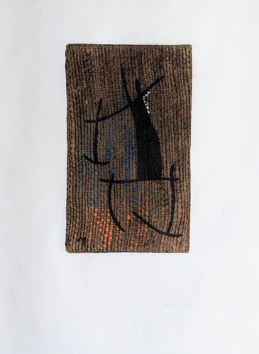 Seated Woman XXII - Original  Lithograph in colors,  1965 by Joan Miró, Work on Paper for Sale on Singulart