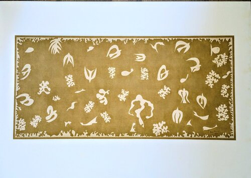 Oceania The Sky - Color Lithograph di Henri Matisse, Opera su carta in vendita su Singulart
