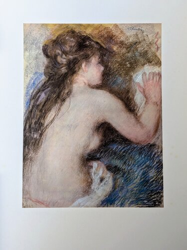 Nude from.behind  - Limited edition color lithograph van Pierre-Auguste Renoir, Werk op papier te koop op Singulart