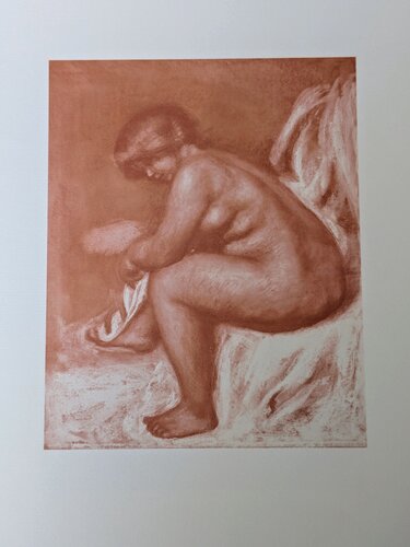 Nude  - Limited edition color lithograph par Pierre-Auguste Renoir, Œuvre sur papier en vente sur Singulart