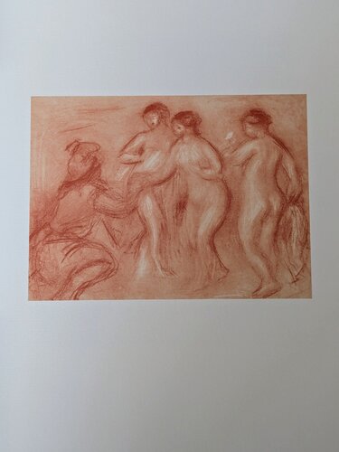 Nudes  - Limited edition color lithograph van Pierre-Auguste Renoir, Werk op papier te koop op Singulart