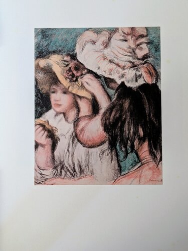 Two Girls  - Limited edition color lithograph di Pierre-Auguste Renoir, Opera su carta in vendita su Singulart