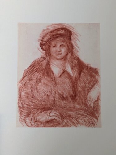 Portrait  - Limited edition color lithograph von Pierre-Auguste Renoir, Werk auf Papier kaufen auf Singulart