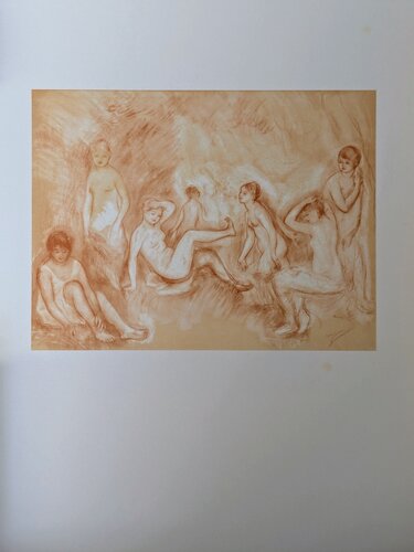 Nudes  - Limited edition color lithograph di Pierre-Auguste Renoir, Opera su carta in vendita su Singulart