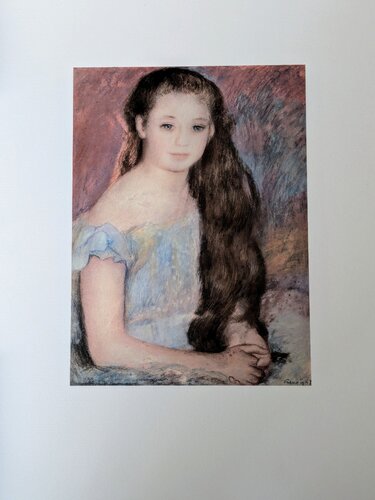 Portrait  - Limited edition color lithograph von Pierre-Auguste Renoir, Werk auf Papier kaufen auf Singulart