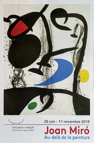 Beyond painting/Au-delà de la peinture, 2019 de Joan Miró, Impresión a la venta en Singulart