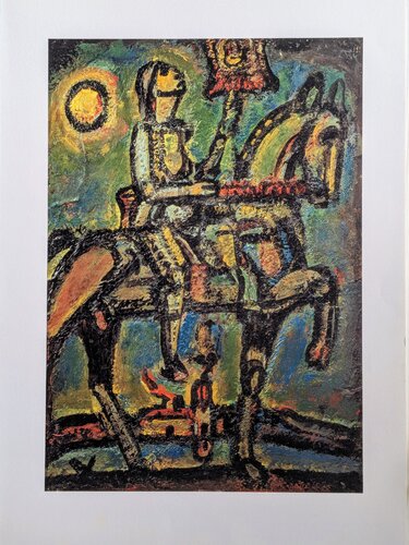 Notre Jeanne -  Art impression in colors by Georges Rouault, Print for Sale on Singulart