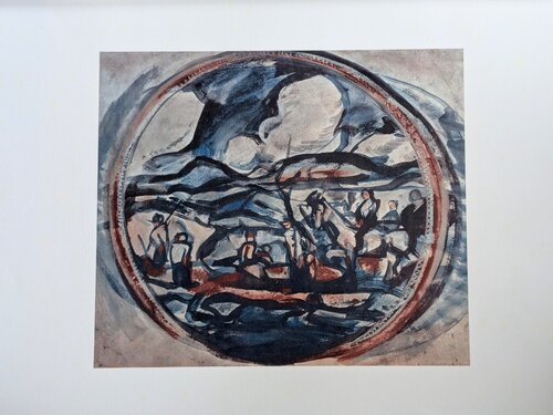 Landscape (The Ride)- Art impression in colors by Georges Rouault, Print for Sale on Singulart