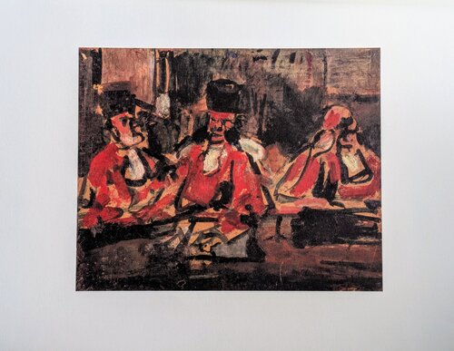 The Judges - Art impression in colors by Georges Rouault, Print for Sale on Singulart