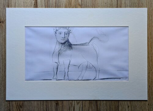 Minotaure - Limited edition preparatory sketches van Pablo Picasso, Afdruk te koop op Singulart