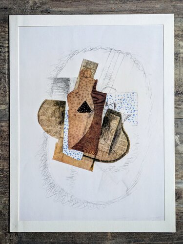 Collage - Phototype on paper, 1962 by Georges Braque, Print for Sale on Singulart