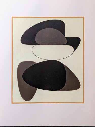 Abstraction - Original Lithograph in colors, 1972 / Op Art de Victor Vasarely, Obra en papel a la venta en Singulart