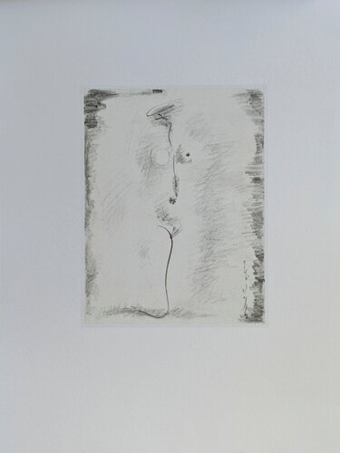 Nude - Limitee edition in offset lithograph, 1981 van André Masson, Afdruk te koop op Singulart