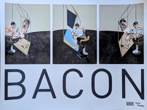 Francis Bacon - " Three male studies”, 1970,  original photoengraving poster von Francis Bacon, Druck kaufen auf Singulart