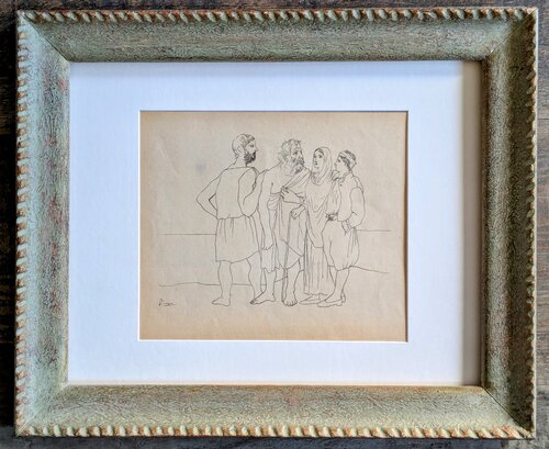 Pablo PICASSO / Paul  ELUARD - Athena - Signed Lithograph, 1950's by Pablo Picasso, Work on Paper for Sale on Singulart