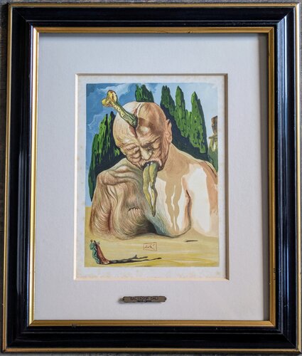 Le Diable Logicien/The Devil Logician - Signed engraving in colors, 1960's by Salvador Dalí, Work on Paper for Sale on Singulart