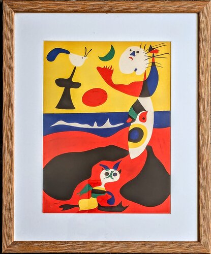Original Signed Lithograph with pochoir, 1938 - L'Été (Summer, 1938 by Joan Miró, Work on Paper for Sale on Singulart