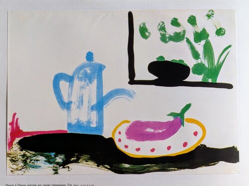 Still Life - Original color art print, beautiful impression, 1966 von Pablo Picasso, Druck kaufen auf Singulart