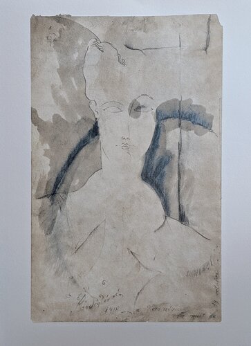 Limited edition photolithograph - Portrait of a woman by Amedeo Modigliani, Print for Sale on Singulart