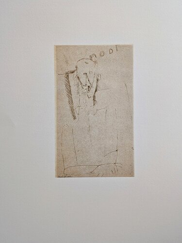 Limited edition photolithograph - Portrait of a Man by Amedeo Modigliani, Print for Sale on Singulart