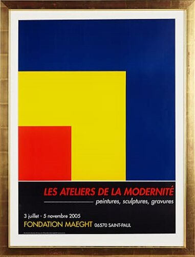 Red, Yellow, Blue - Offset Lithographic poster, 2005 by Ellsworth Kelly, Work on Paper for Sale on Singulart