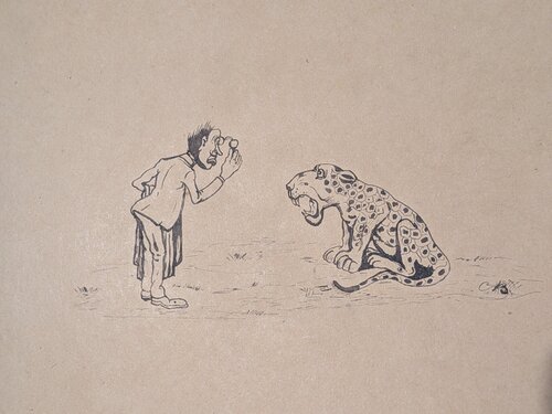 Artist Sketchbook - 16 ink drawings, french school, ca.1900 von Artist Unknown, Zeichnungen kaufen auf Singulart