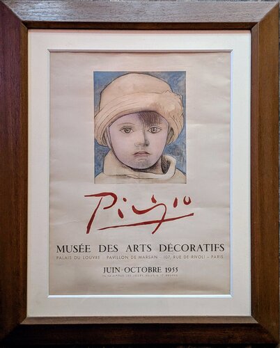 Portrait of a Child - Color Lithographic poster, 1955 van Pablo Picasso, Werk op papier te koop op Singulart