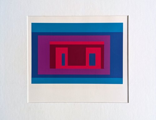 Joseph Albers - Variants, Double-side Screenprint on wove paper, 1971 van Josef Albers, Werk op papier te koop op Singulart