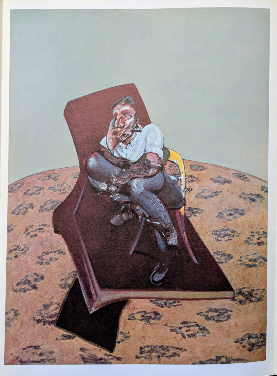 Portrait of Lucian Freud III, Original Lithograph, 1966 Francis Bacon Werk auf Papier zu verkaufen