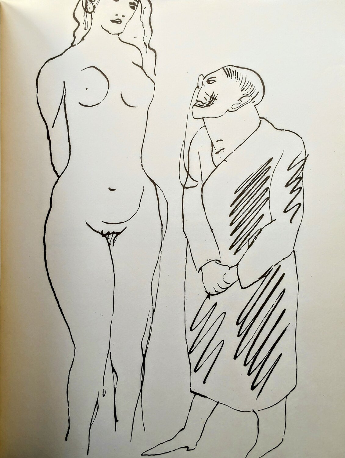 The Amateur -  Lithograph, 1962 Pablo Picasso Opera su carta in vendita