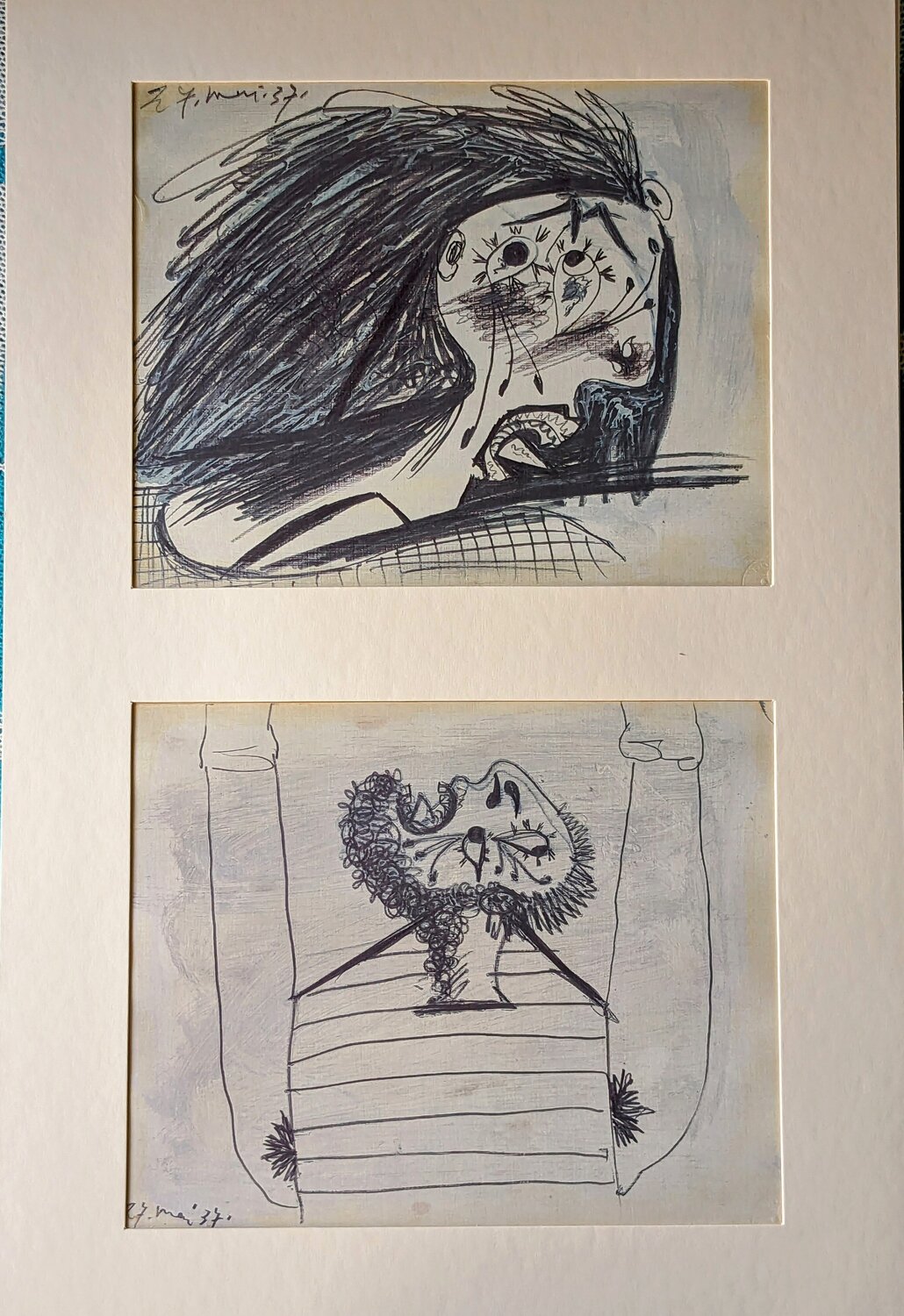 Guernica - Limited edition preparatory sketches Pablo Picasso Druck zu verkaufen