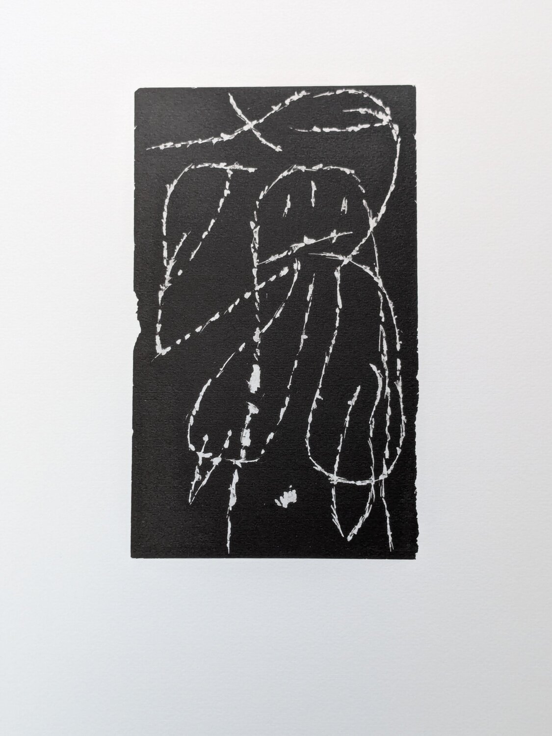 Surrealist character - Limited edition Lithograph, 1987 Joan Miró Opera su carta in vendita
