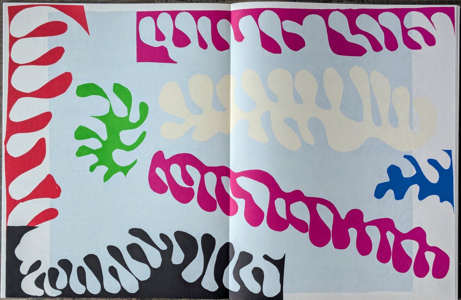 JAZZ 14 - Art impression in colors, 1983 Henri Matisse