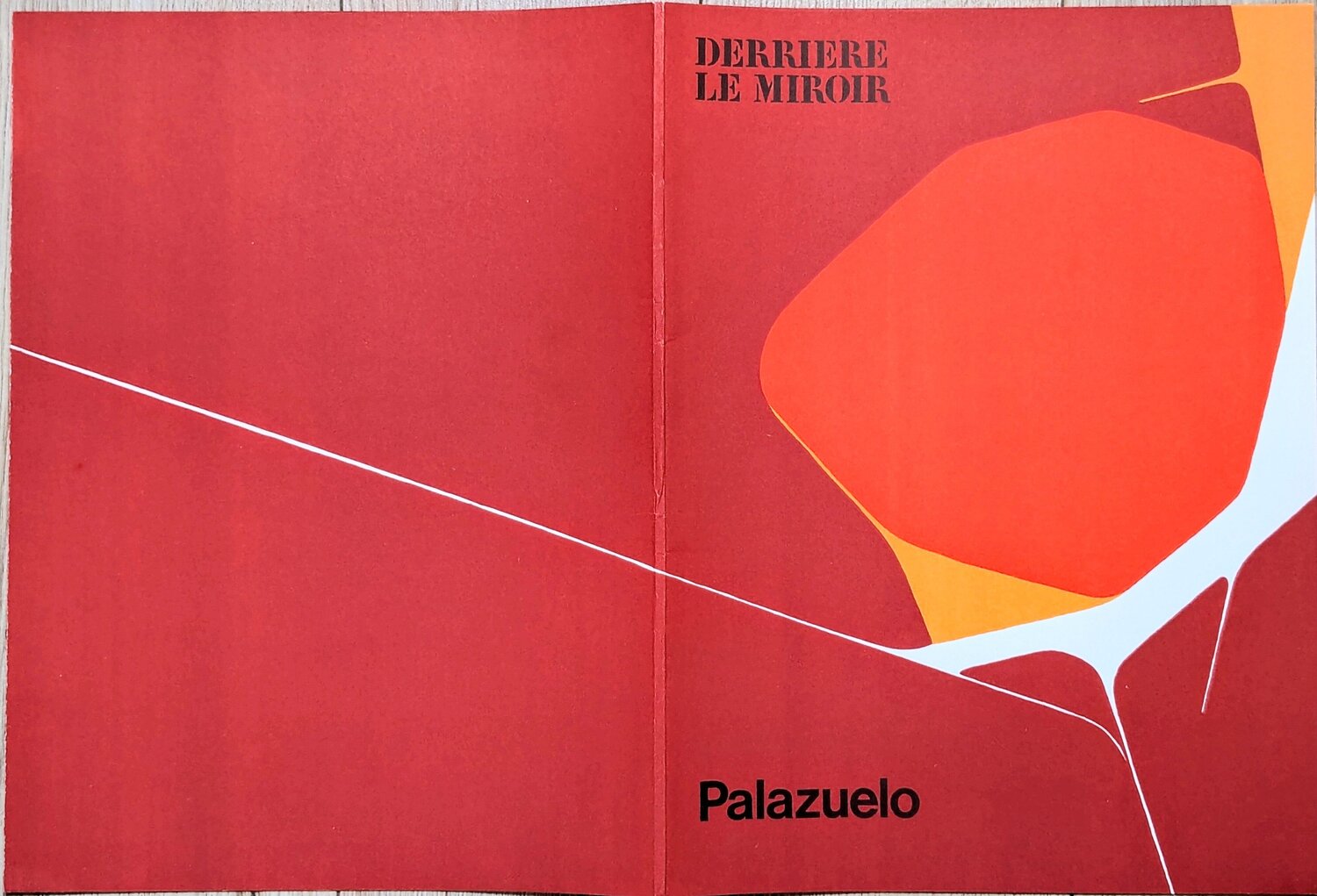Abstraction - Cover Lithograph - "Palazuelo 70 Pablo Palazuelo Opera su carta in vendita