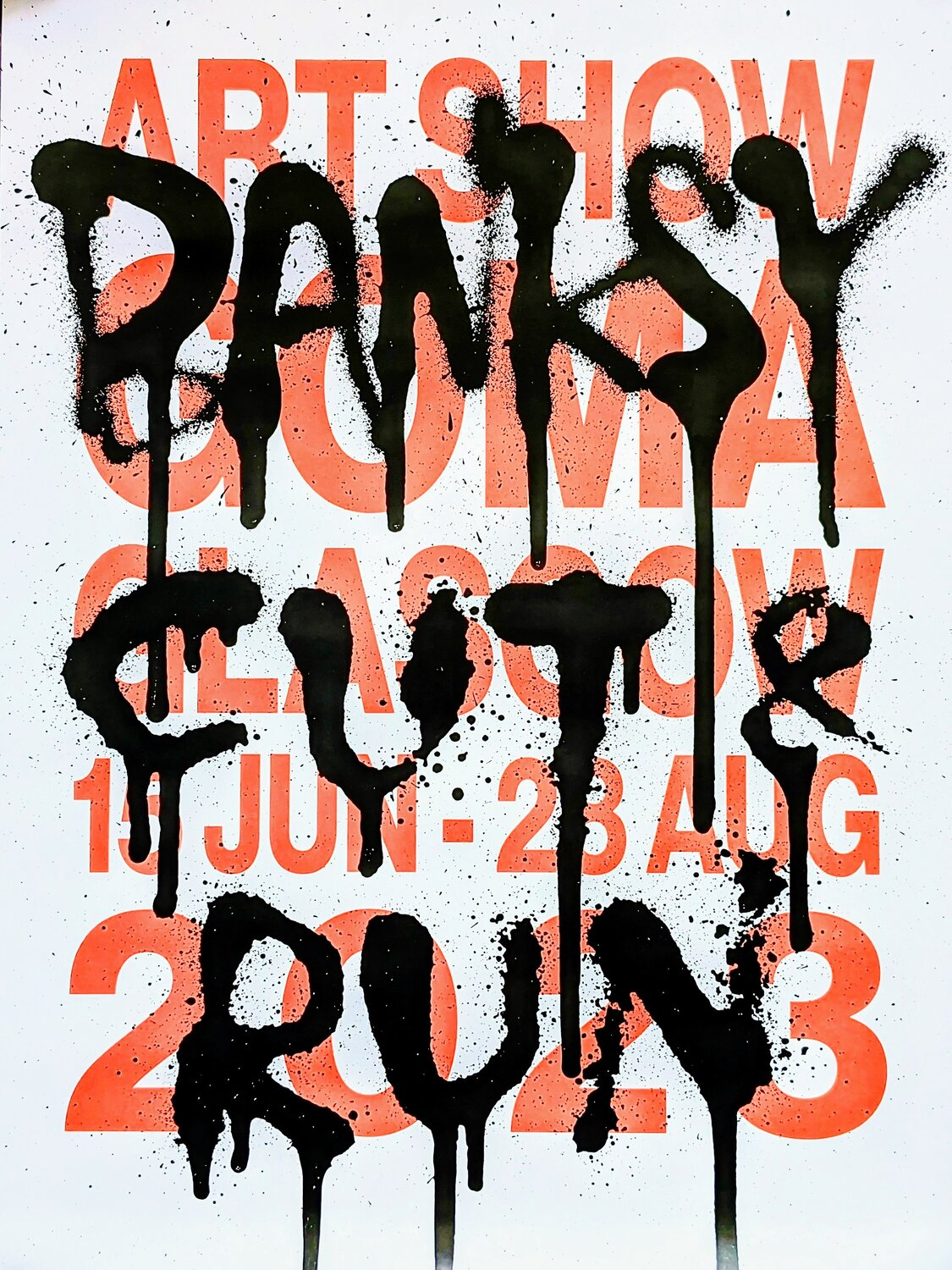 Screenprint on satin paper-Cut and Run, 2019 Banksy Werk auf Papier zu verkaufen